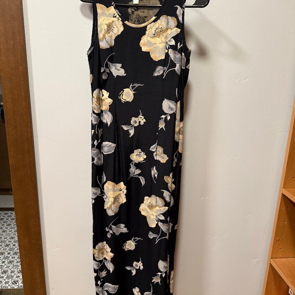 Karen Kane - Long Midi Straight Sheath Dress